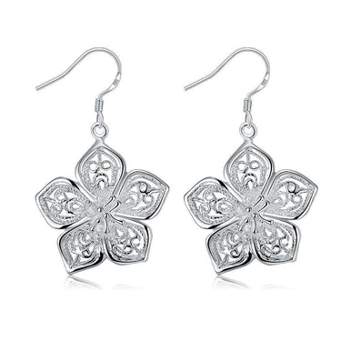 Enchanting Flowers Drop Earrings-Your Soul Place
